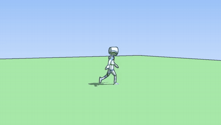 manga cel shaded scene